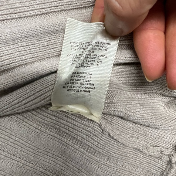 Wilfred plunge front cardigan - Picture 3 of 5